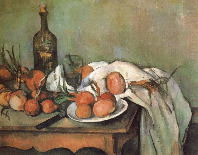 Paul Cezanne Still Life with Onions china oil painting image